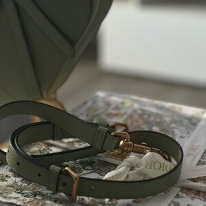Dior Green Belt Accessory